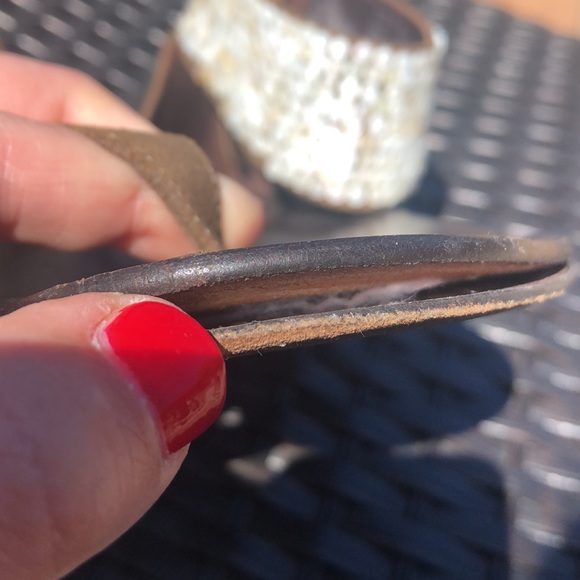 The cutest sandals you’ll see this season! Leather upper and outsole! - Picture 13 of 13